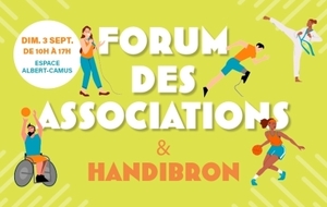 Forum des associations le 3 Septembre