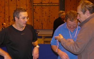 Remise des médailles par Marc Viallon organisteur